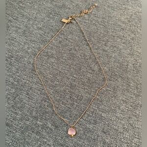 Kate Spade Elegant Rose Gold Necklace